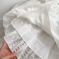 Load image into Gallery viewer, Baby Kid Girls Solid Color Flower Embroidered Dresses Wholesale 240409222
