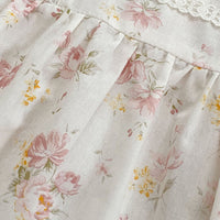 Load image into Gallery viewer, Baby Girls Flower Print Rompers Wholesale 240409223
