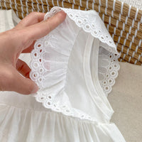 Load image into Gallery viewer, Baby Kid Girls Solid Color Rompers Wholesale 240409226
