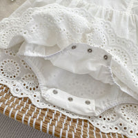 Load image into Gallery viewer, Baby Kid Girls Solid Color Rompers Wholesale 240409226
