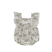 Load image into Gallery viewer, Baby Girls Flower Print Rompers Wholesale 240409229
