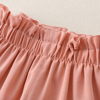 Load image into Gallery viewer, 2 Pieces Set Baby Kid Girls Flower Print Tops And Solid Color Shorts Wholesale 240409231
