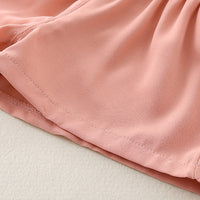 Load image into Gallery viewer, 2 Pieces Set Baby Kid Girls Flower Print Tops And Solid Color Shorts Wholesale 240409231
