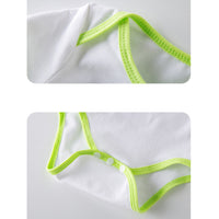 Load image into Gallery viewer, 2 Pieces Set Baby Girls Boys Letters Rompers And Cartoon Shorts Wholesale 240409233
