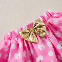 Load image into Gallery viewer, 2 Pieces Set Baby Girls Letters Rompers And Bow Skirts Wholesale 240409243

