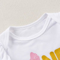 Load image into Gallery viewer, 2 Pieces Set Baby Girls Letters Rompers And Bow Skirts Wholesale 240409243
