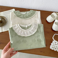 Load image into Gallery viewer, Baby Kid Girls Solid Color Rompers Wholesale 240409259
