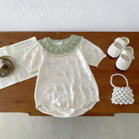 Load image into Gallery viewer, Baby Kid Girls Solid Color Rompers Wholesale 240409259
