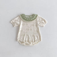 Load image into Gallery viewer, Baby Kid Girls Solid Color Rompers Wholesale 240409259
