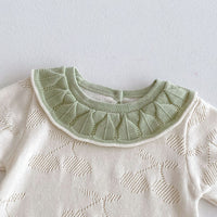 Load image into Gallery viewer, Baby Kid Girls Solid Color Rompers Wholesale 240409259
