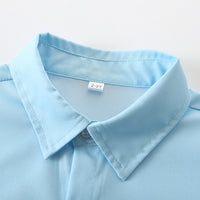 Load image into Gallery viewer, 2 Pieces Set Baby Kid Boys Solid Color Shirts And Shorts Wholesale 240409266
