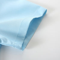 Load image into Gallery viewer, 2 Pieces Set Baby Kid Boys Solid Color Shirts And Shorts Wholesale 240409266
