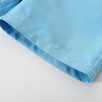 Load image into Gallery viewer, 2 Pieces Set Baby Kid Boys Solid Color Shirts And Shorts Wholesale 240409266
