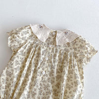 Load image into Gallery viewer, Baby Girls Flower Rompers Wholesale 240409267
