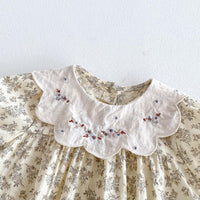 Load image into Gallery viewer, Baby Girls Flower Rompers Wholesale 240409267
