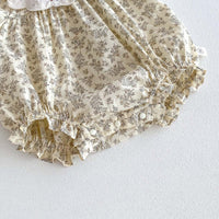 Load image into Gallery viewer, Baby Girls Flower Rompers Wholesale 240409267
