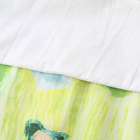 Load image into Gallery viewer, Baby Girls Color-blocking Flower Rompers Wholesale 240409268
