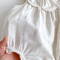 Load image into Gallery viewer, Baby Girls Solid Color Rompers Wholesale 240409269
