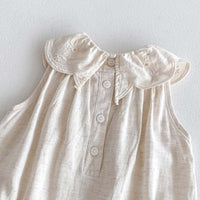 Load image into Gallery viewer, Baby Girls Solid Color Rompers Wholesale 240409269
