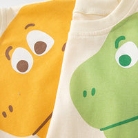 Load image into Gallery viewer, Baby Kid Boys Letters Dinosaur Tops Wholesale 240409272
