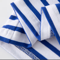 Load image into Gallery viewer, Baby Kid Boys Striped Dinosaur Tops Wholesale 240409273
