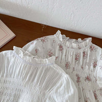 Load image into Gallery viewer, Baby Girls Solid Color Flower Rompers Wholesale 240409275
