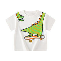 Load image into Gallery viewer, Baby Kid Boys Dinosaur Print Tops Wholesale 240409278
