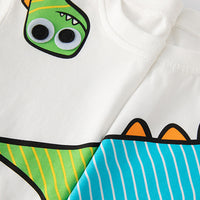 Load image into Gallery viewer, Baby Kid Boys Dinosaur Print Tops Wholesale 240409278

