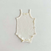 Load image into Gallery viewer, Baby Girls Solid Color Rompers Wholesale 240409280
