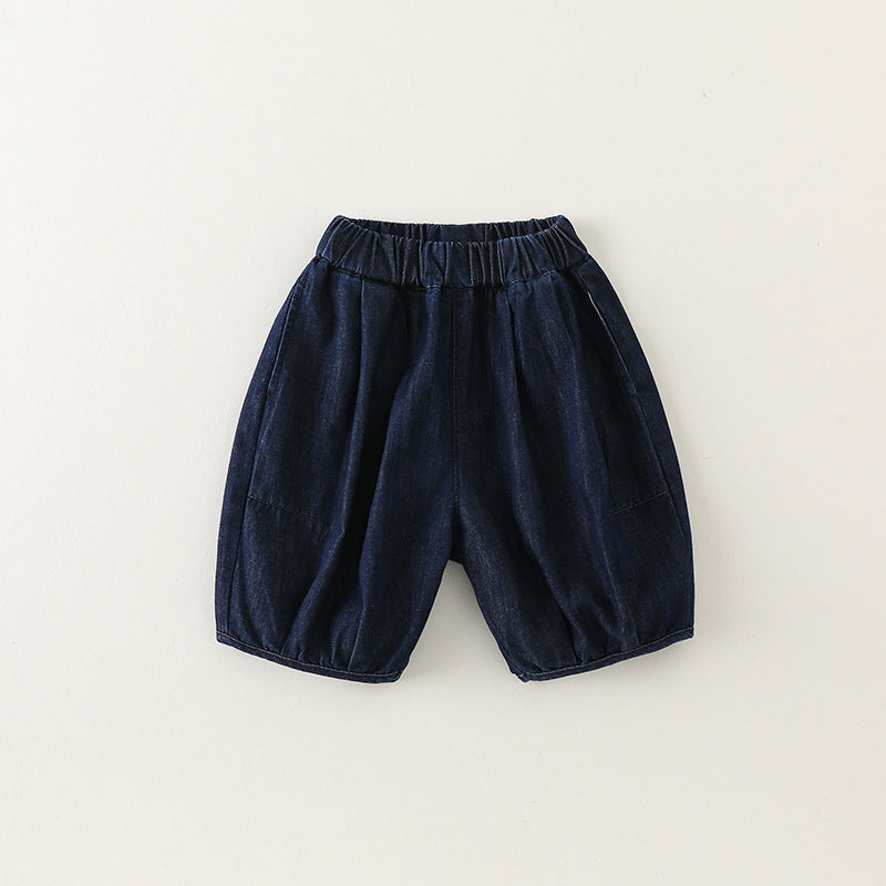 Baby Kid Boys Solid Color Shorts Wholesale 240409282