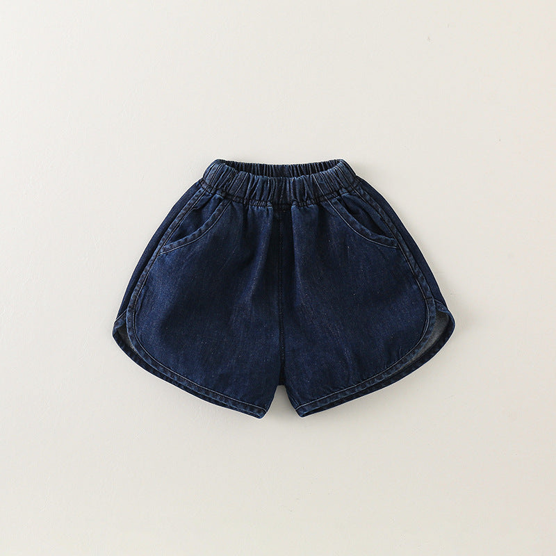 Baby Kid Girls Solid Color Shorts Wholesale 240409284