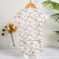 Load image into Gallery viewer, 2 Pieces Set Baby Kid Boys Dinosaur Print Tops And Shorts Wholesale 240409288
