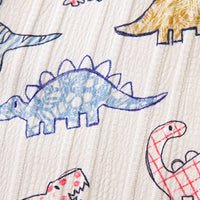 Load image into Gallery viewer, 2 Pieces Set Baby Kid Boys Dinosaur Print Tops And Shorts Wholesale 240409288
