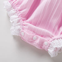 Load image into Gallery viewer, Baby Girls Solid Color Rompers Wholesale 24040934
