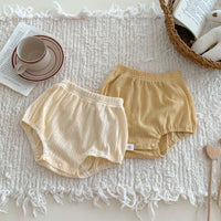 Load image into Gallery viewer, 2 Pieces Set Baby Girls Solid Color Tops And Shorts Wholesale 24040936
