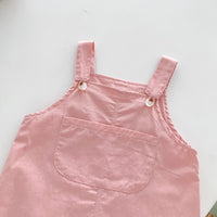 Load image into Gallery viewer, Baby Girls Solid Color Tops Jumpsuits And Top Wholesale 24040938
