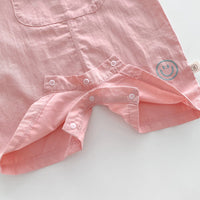 Load image into Gallery viewer, Baby Girls Solid Color Tops Jumpsuits And Top Wholesale 24040938
