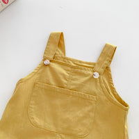 Load image into Gallery viewer, Baby Girls Solid Color Tops Jumpsuits And Top Wholesale 24040938
