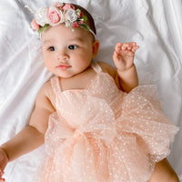 Load image into Gallery viewer, Baby Girls Polka dots Rompers Wholesale 24040948
