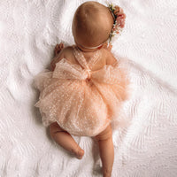 Load image into Gallery viewer, Baby Girls Polka dots Rompers Wholesale 24040948
