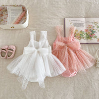 Load image into Gallery viewer, Baby Girls Polka dots Rompers Wholesale 24040948
