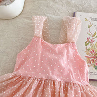 Load image into Gallery viewer, Baby Girls Polka dots Rompers Wholesale 24040948
