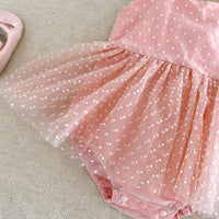 Load image into Gallery viewer, Baby Girls Polka dots Rompers Wholesale 24040948
