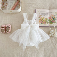 Load image into Gallery viewer, Baby Girls Polka dots Rompers Wholesale 24040948
