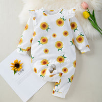 Load image into Gallery viewer, Baby Girls Flower Polka dots Print Jumpsuits Wholesale 24040949
