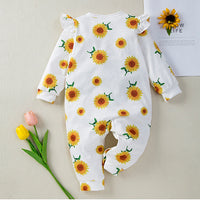 Load image into Gallery viewer, Baby Girls Flower Polka dots Print Jumpsuits Wholesale 24040949
