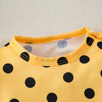 Load image into Gallery viewer, Baby Girls Flower Polka dots Print Jumpsuits Wholesale 24040949
