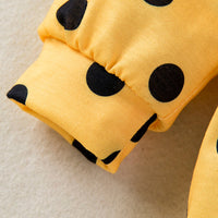 Load image into Gallery viewer, Baby Girls Flower Polka dots Print Jumpsuits Wholesale 24040949
