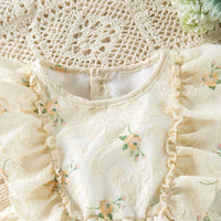 Load image into Gallery viewer, Baby Kid Girls Flower Embroidered Dresses Wholesale 24040954
