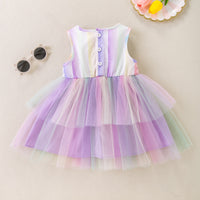 Load image into Gallery viewer, Baby Kid Girls Color-blocking Dresses Wholesale 24040963
